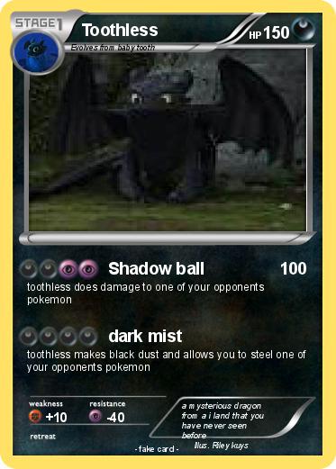 Pokemon Toothless