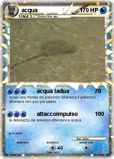 Pokemon acqua
