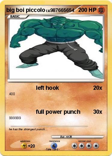 Pokemon big boi piccolo