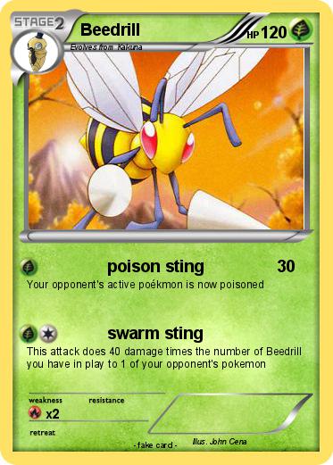 Pokemon Beedrill