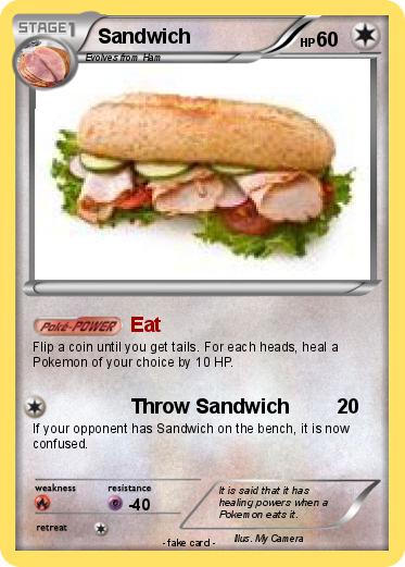 Pokemon Sandwich