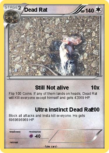 Pokemon Dead Rat