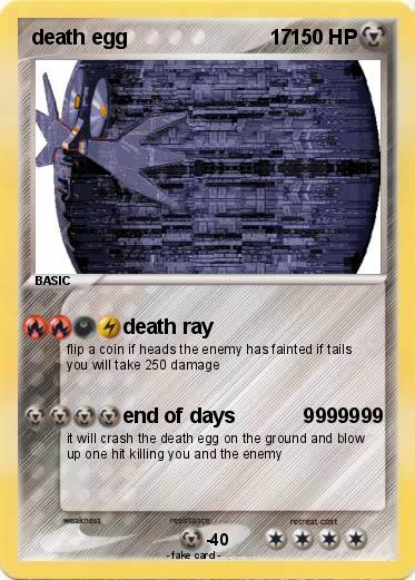 Pokemon death egg                         17