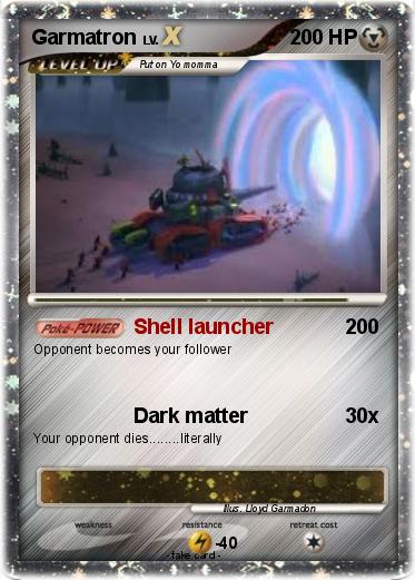 Pokemon Garmatron