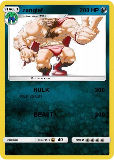 Pokemon zangief