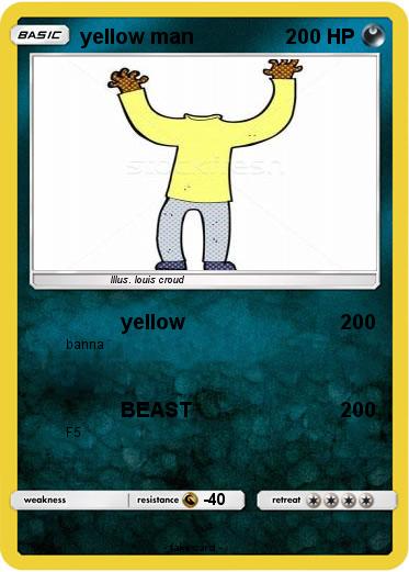 Pokemon yellow man