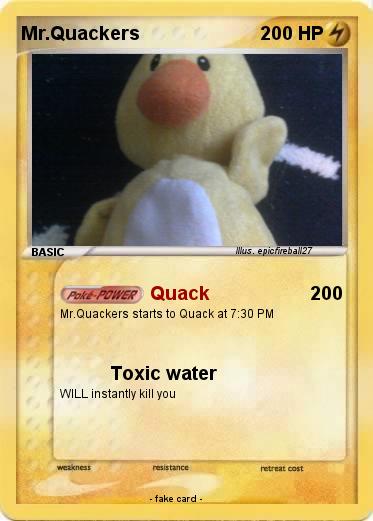 Pokemon Mr.Quackers