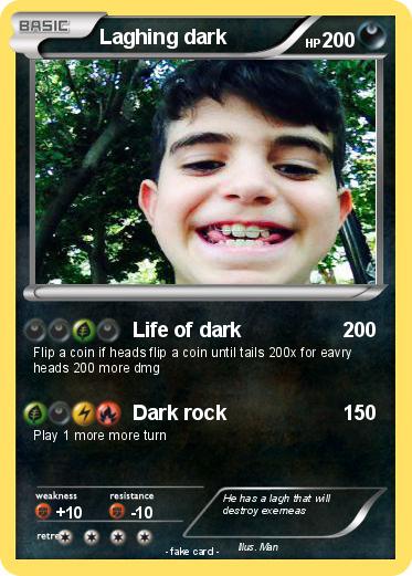 Pokemon Laghing dark