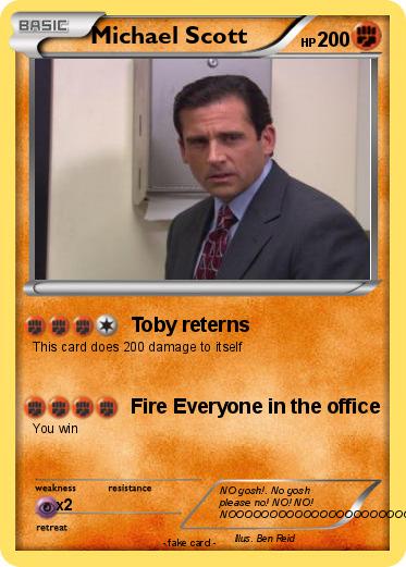 Pokemon Michael Scott