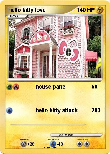 Pokemon hello kitty love