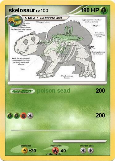 Pokemon skelosaur