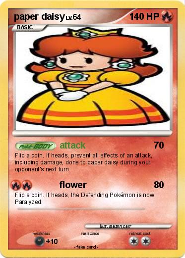 Pokemon paper daisy