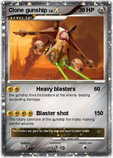 Pokemon Clone gunship