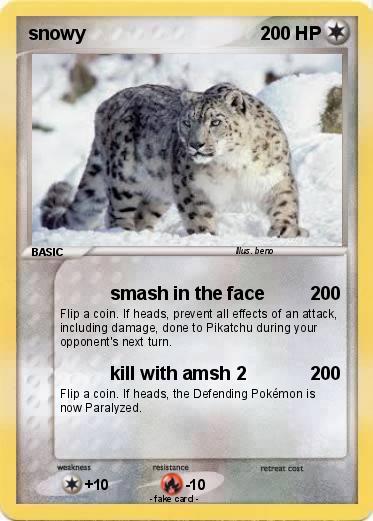 Pokemon snowy