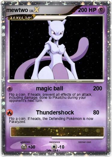 Pokemon mewtwo