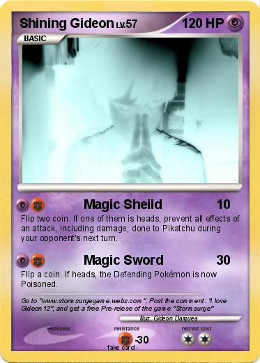 Pokemon Shining Gideon