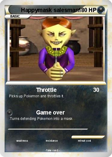 Pokemon Happymask salesman