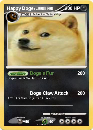 Pokemon Happy Doge