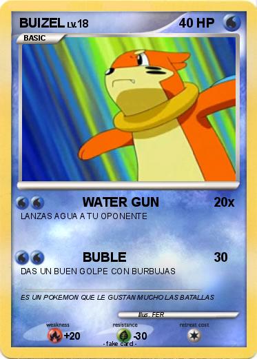 Pokemon BUIZEL