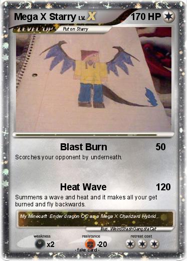 Pokemon Mega X Starry