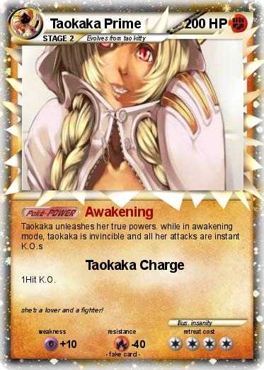 Pokemon Taokaka Prime