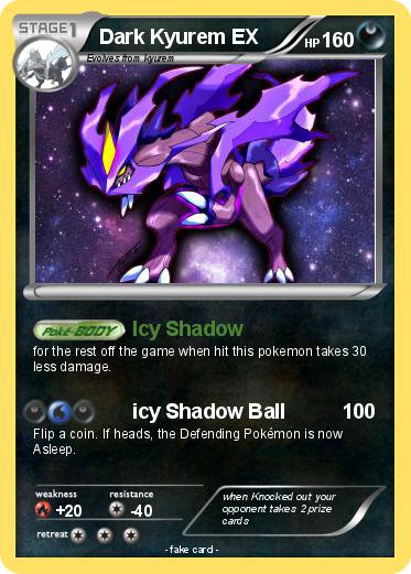 Pokemon Dark Kyurem EX