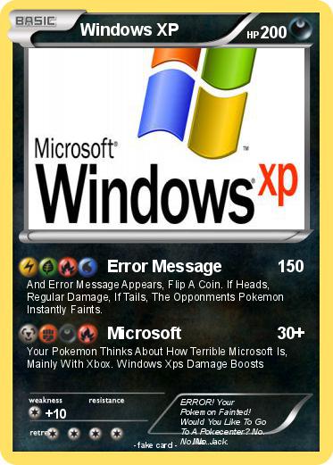 Pokemon Windows XP
