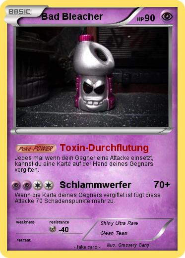 Pokemon Bad Bleacher