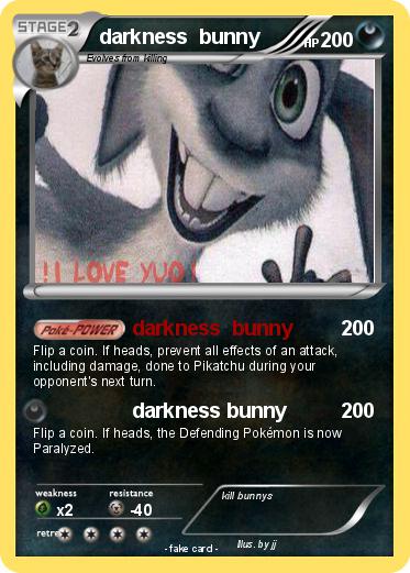 Pokemon darkness  bunny