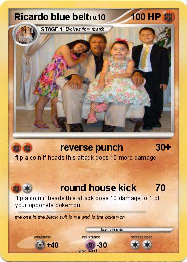 Pokemon Ricardo blue belt