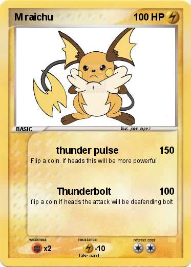 Pokemon M raichu