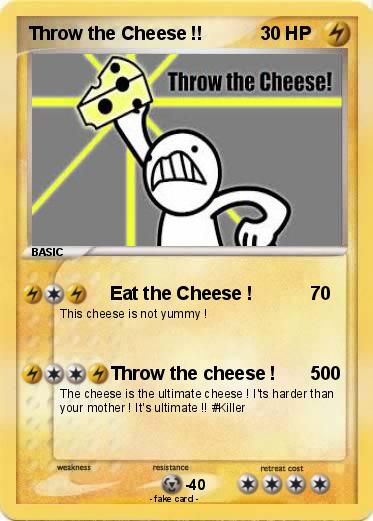 Pokemon Throw the Cheese !!