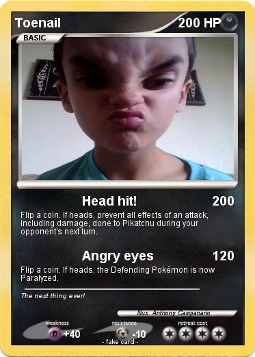 Pokemon Toenail