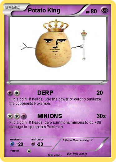 Pokemon Potato King