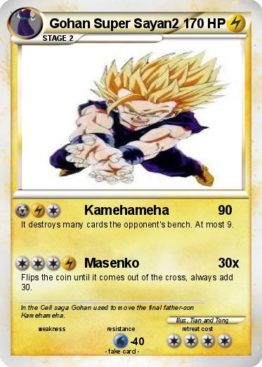 Pokemon Gohan Super Sayan2