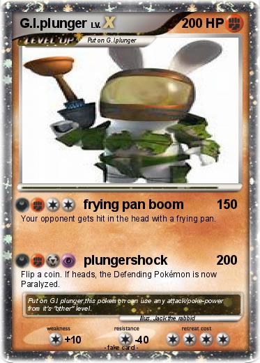 Pokemon G.I.plunger