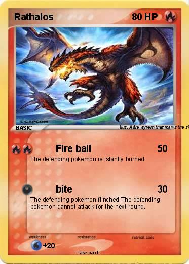 Pokemon Rathalos