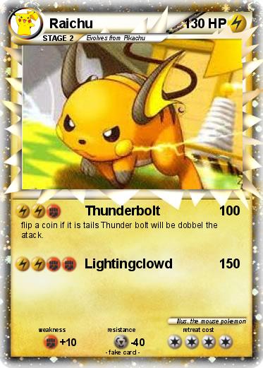 Pokemon Raichu