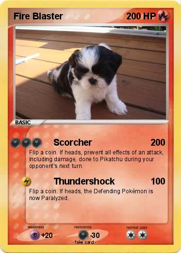 Pokemon Fire Blaster