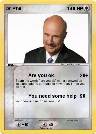 Pokemon Dr Phil