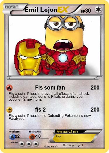 Pokemon Emil Lejon