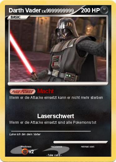 Pokemon Darth Vader Pokemon Darth Vader