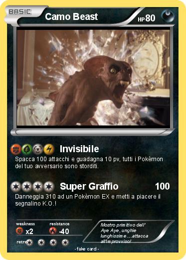Pokemon Camo Beast