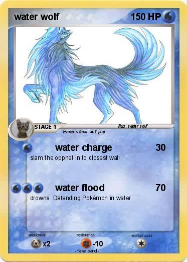 Pokemon water wolf