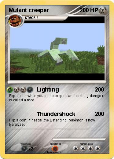 Pokemon Mutant creeper