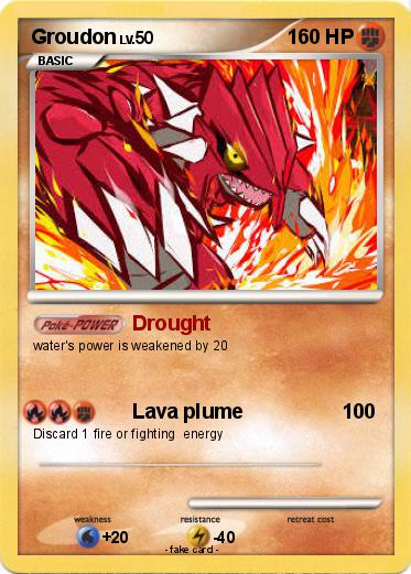 Pokemon Groudon