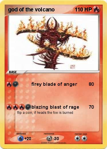 Pokemon god of the volcano