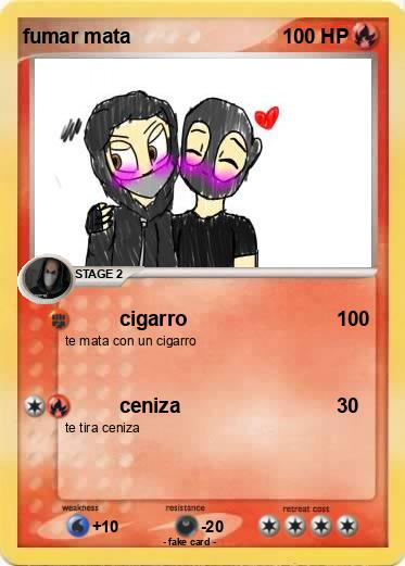 Pokemon fumar mata