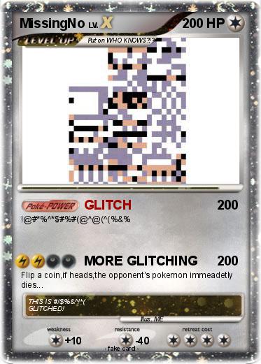 Pokemon MissingNo