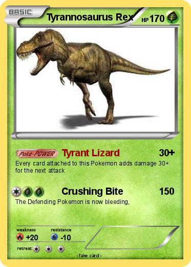 Pokemon Tyrannosaurus Rex